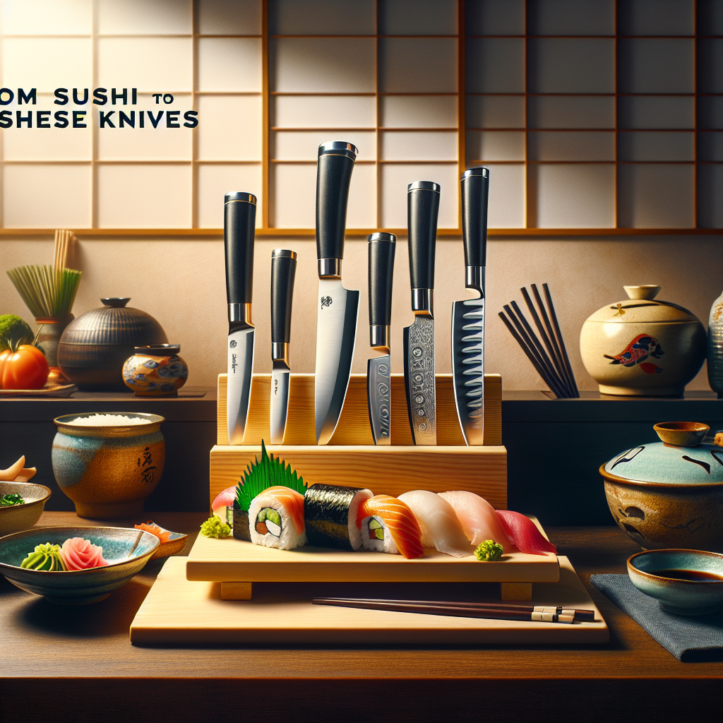 From Sushi to Sashimi: Essential Japanese Knives for Every Kitchen