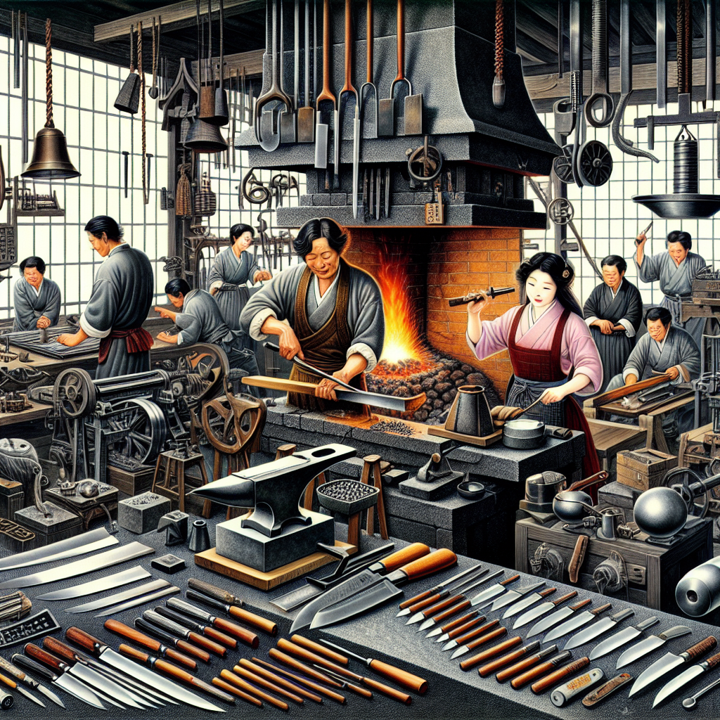 The History and Evolution of Japanese Knife-Making