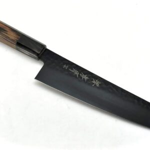 Hammered Black VG-10 Gyuto by Sakai Takayuki