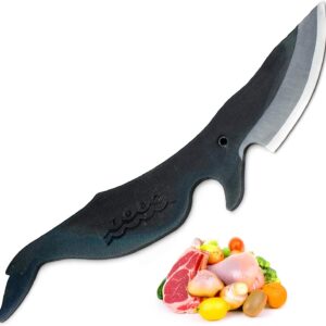 Yoshihiro Kujira Whale Shaped Japanese Utility Knife High Carbon Steel Kurouchi Finish Hand Forged Novelty Gift Made in Japan Type B