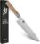 Shun Classic Blonde 8″ Chef’s Knife, Handcrafted Japanese Kitchen Knife for Professional and Home Chefs, VG-MAX Core with Damascus Stainless Steel Cladding, Pakkawood Handle