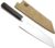Yoshihiro AUS10 Ice Hardened Stainless Steel Kiritsuke Japanese Chef Knife Rosewood Handle (8.25» (210mm))
